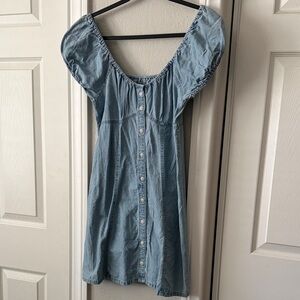 Madewell Light Blue Denim Top